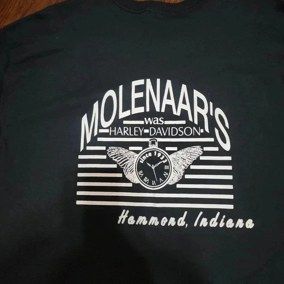 VINTAGE 99 Molenars was Harley Tee. Size XXL - Picture 4 of 5